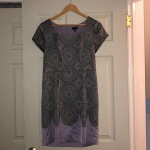 The Limited Silky Boatneck Dress